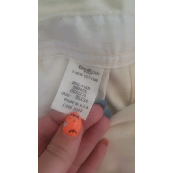 Vintage OshKosh B’Gosh Painter’s Bib Overalls 30x34 NWT Made in USA Workwear - Picture 9 of 10